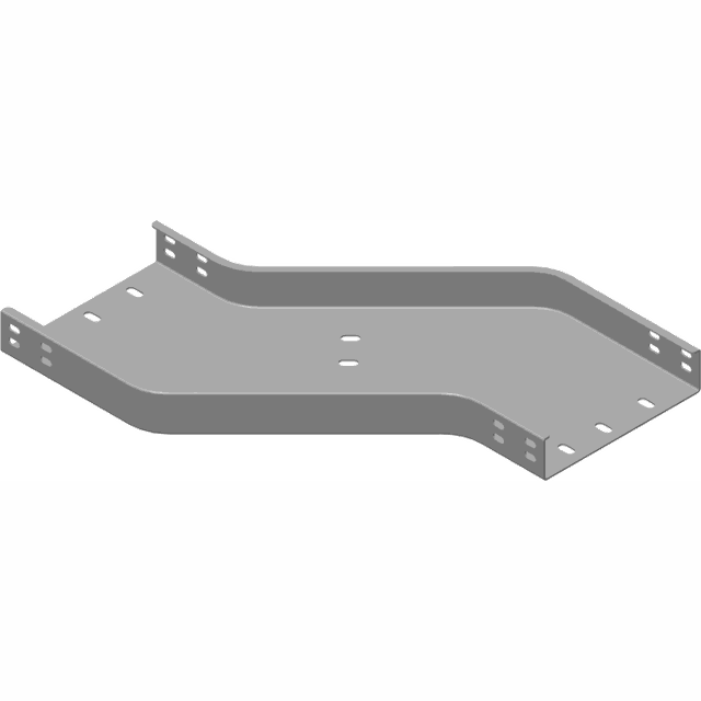 Obejście poziome lewe 50x50mm Grubość 2,00 mm OPZLC50H50 354805 BAKS