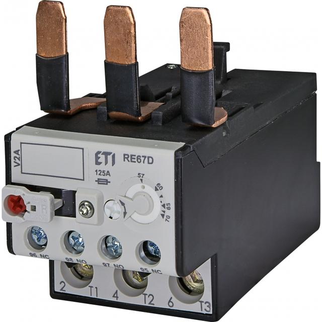 Przekaźnik termiczny RE67.2D-70 57-70A 004644419 ETI