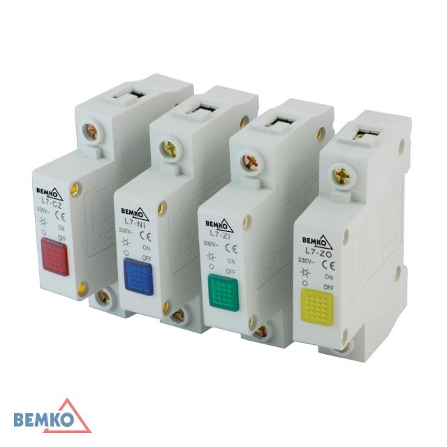 KONTROLKA L7 CZERWONA