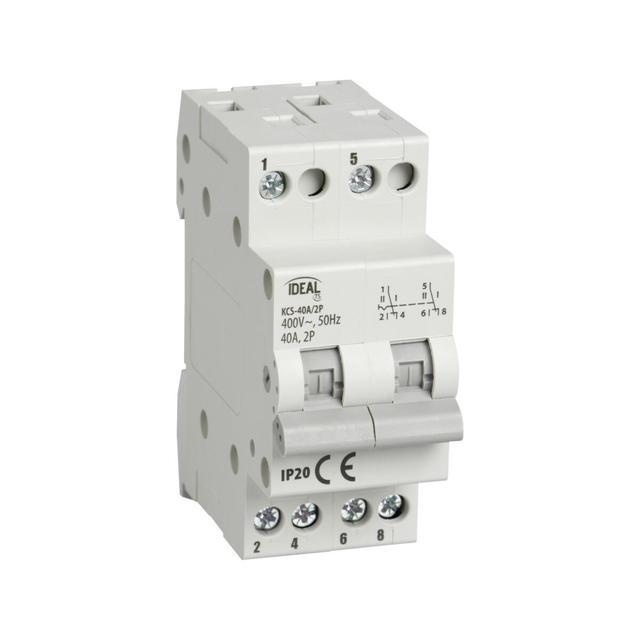 KCS-40A/2P Przełącznik instalacyjny IDEAL TS KCS-40A/2P KANLUX