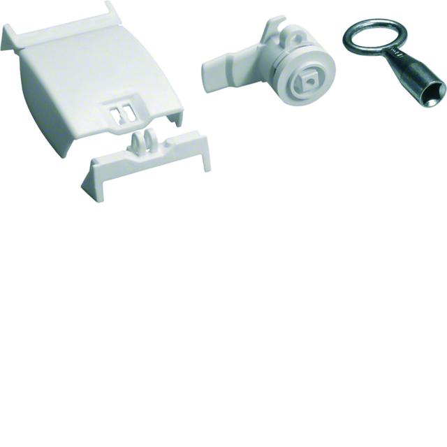 univers Zamek czworokątny z pokrywą plombowaną 8mm FZ821N HAGER