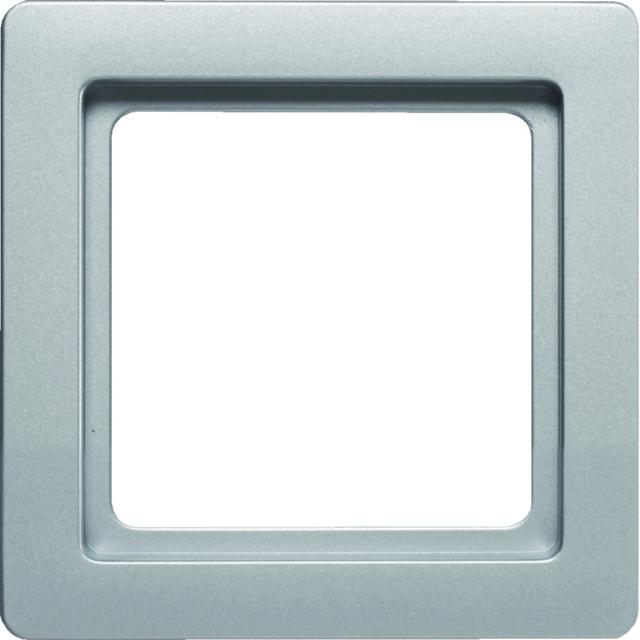 BERKER Q.1 Ramka pojedyncza aluminium aksamit lakierowana 10116084 HAGER