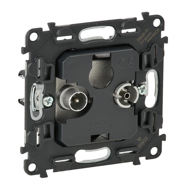 VALENA ALLURE GNIAZDO TV-RD PRZELOTOWE 14 dB, Legrand