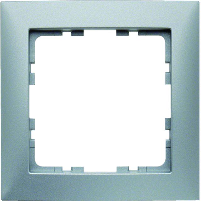 BERKER B.Kwadrat Ramka pojedyncza aluminium mat lakierowana 5310118994 HAGER