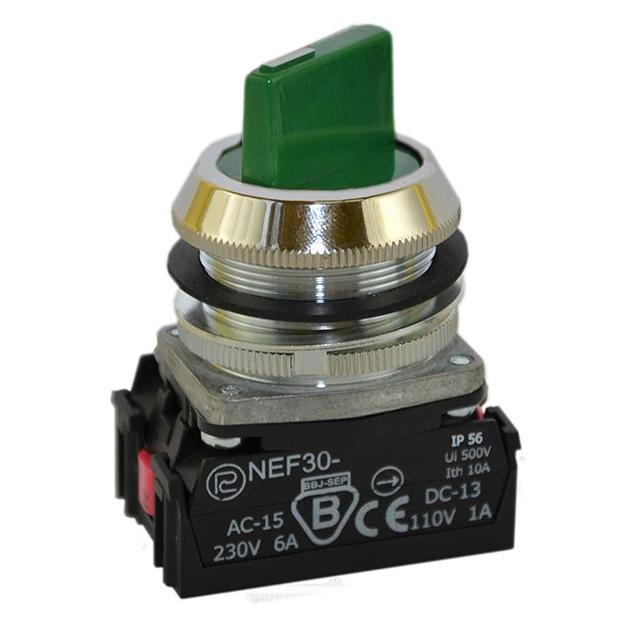 Przycisk NEF30-P2Y zielony W0-NEF30-P 2Y Z PROMET