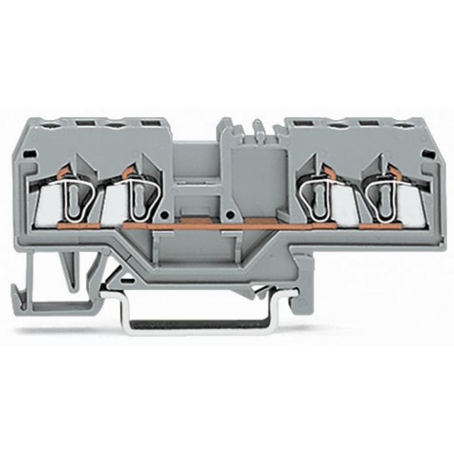 złączka 4-przewodowa 2,5 mm2 pomarańczowa