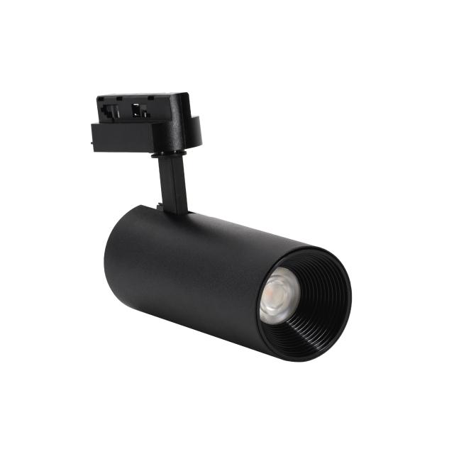 SPOT COB VERKO CZARNY 1-FAZOWY 12W 3000K 900LM 24°