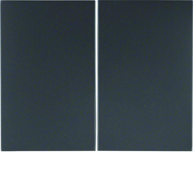 BERKER K.1 Klawisze do łącznika 2-klawiszowego antracyt mat lakierowana 14357006 HAGER