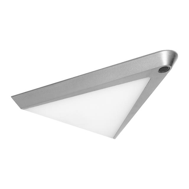 PIRAMIS lampka podszafkowa LED 3,5W, 200lm, 4000K, z włącznikiem bezdotykowym, szara AD-OM-6563L4/G/SW ORNO