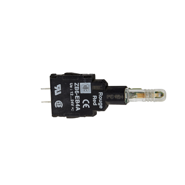 Harmony XB6 Kompletny korpus dla wskaźnika świetlnego biały O16 zintegrowany LED 12-24V ZB6EB1A Schneider