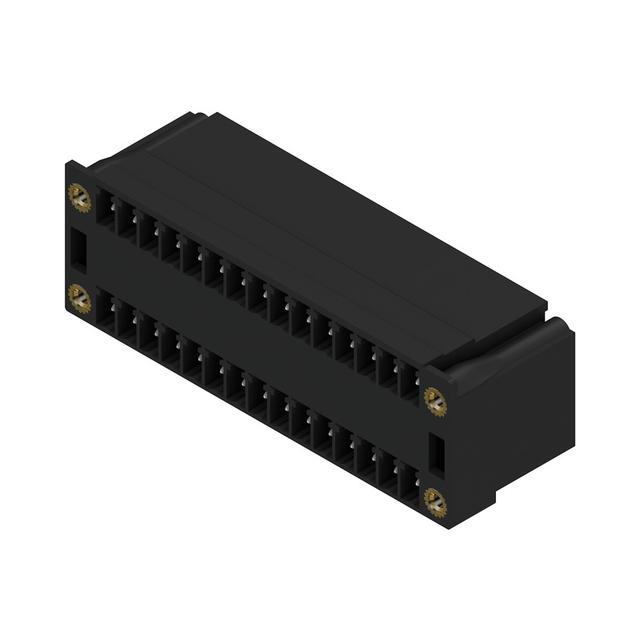 SCD-THR 3.81/30/90F 3.2SN BK BX Wtyki PCB (złącza płyty), 3.81 mm, Liczba biegunów: 30, kąt odejścia: 90° /20szt./ 1974470000 WEIDMÜLLER