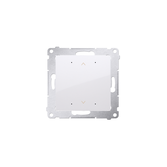 Simon 54 Lokalny sterownik roletowy z automatyczną kalibracją i programowalną pozycją ulubioną biały