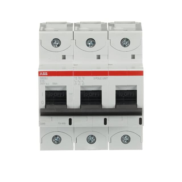 S803U-K15 Wyłącznik nadprądowy 50kA 3P K15A 2CCS863017R0457 ABB