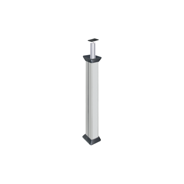 Simon Connect Kolumna wys. 3m 2-stronna 110x126mm aluminium