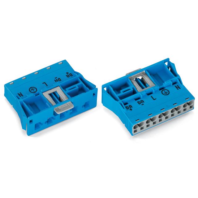 WINSTA wtyk 5-torowy SnapIn niebieski