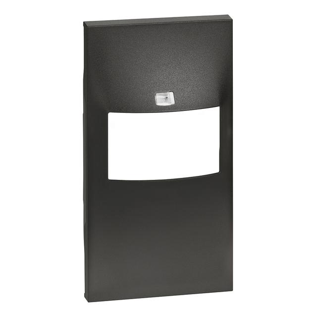 LIVING NOW - PLAKIETKA ŁĄCZNIKA AUTOMATYCZNEGO K4430/K4432 (BEZ REGULACJI) - 2 MODUŁY - CZERŃ, Btici