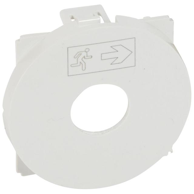 CELIANE - PLAKIETKA ŁĄCZNIKA OŚWIETLENIA AWARYJNEGO BIAŁA, Legrand