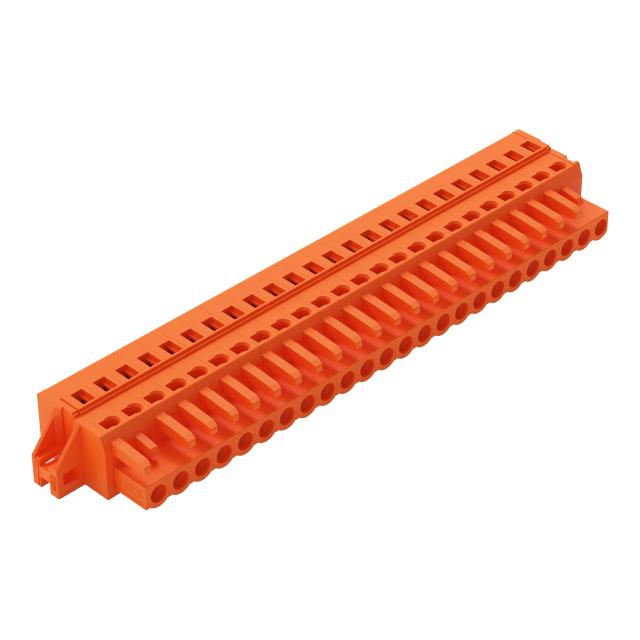 MCS-MIDI Classic gniazdo 24-bieg. pomarańczowe raster 5,08 mm /10szt./ WAGO