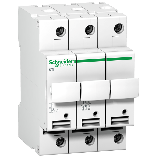 Podstawa bezpiecznikowa Acti9 STI-8,5x31,5-3 3P 8,5x31,5mm A9N15655 SCHNEIDER