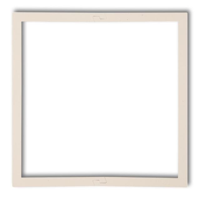 Ramka wypełniająca pojedyncza DECO beżowy 1DRW-1 KARLIK