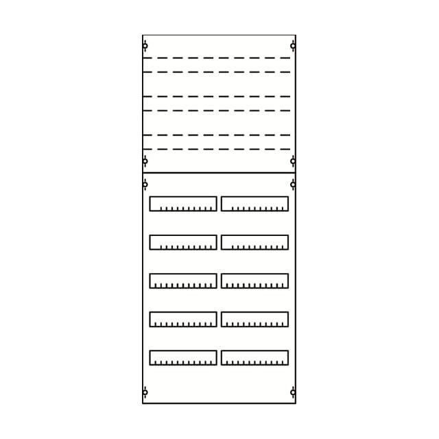 2V4KA Pole rozdzielcze 2 kol.szer.