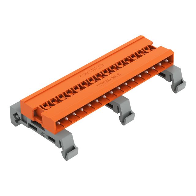 MCS-MIDI Classic wtyk dwustronny 16-bieg. pomarańczowy raster 5,08 mm /25szt./ WAGO