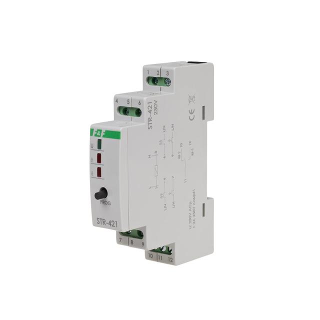 Sterownik roletowy dwuprzyciskowy napięcie 230V AC STR-421 F&F