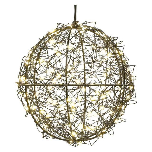Ozdoba świąteczna kula 200 LED 20 cm ciepła biel IP44 DCTW33 EMOS
