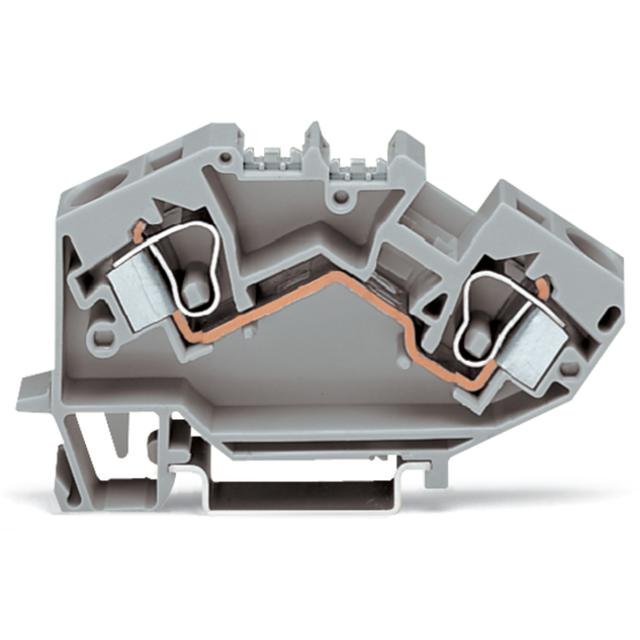 topJob złączka 2-przewodowa 10 mm2 szara