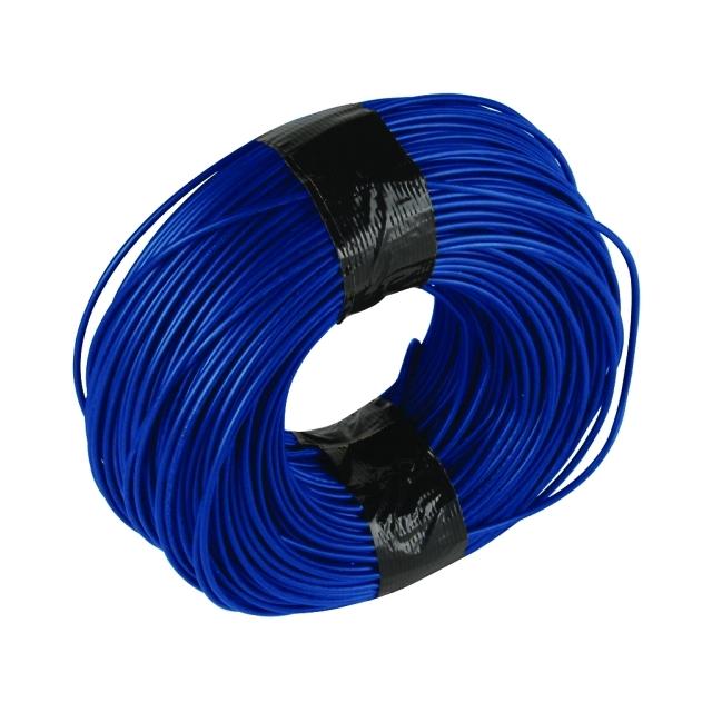 Przewód pomiarowy 0,75 mm2 Cu w PVC, 100 m, niebieski lub czerwony