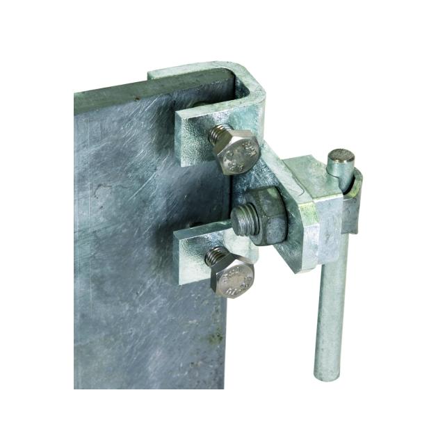 Zacisk krawędziowy 5-18 mm, do drutu 6-10 mm, St/tZn