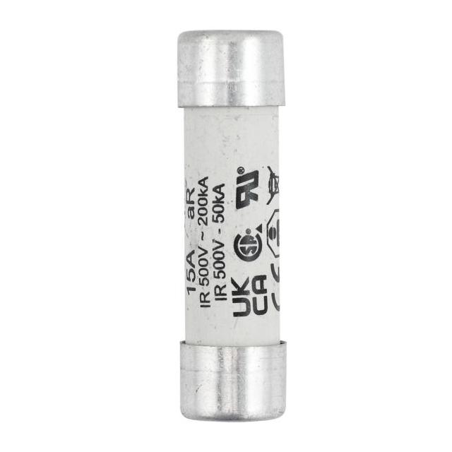 15A 500V AC UL 14x51mm FERRULE FUSE Wkładka szybka 15A AC 500V 14x51 mm aR UL FWH-15A14F EATON
