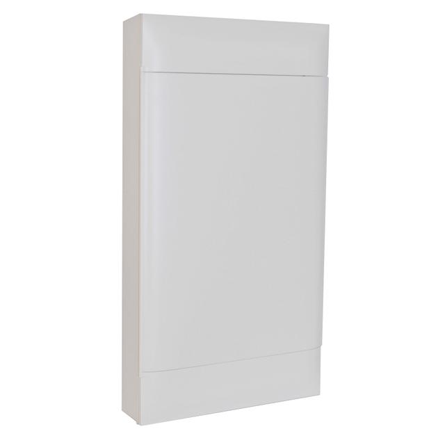Rozdzielnica Modułowa Natynkowa Practibox S 4x12 Drzwi Białe 135424 LEGRAND