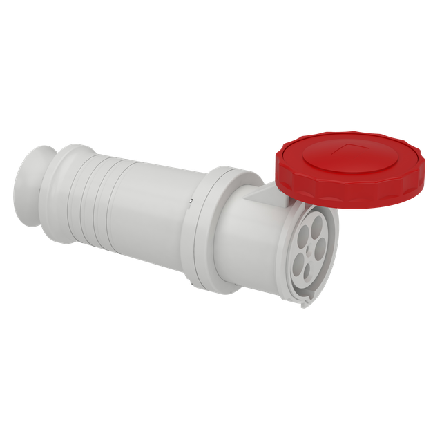 Gniazdo PratiKa proste - 125A - 3P+N+E - 380..415 V AC - IP67