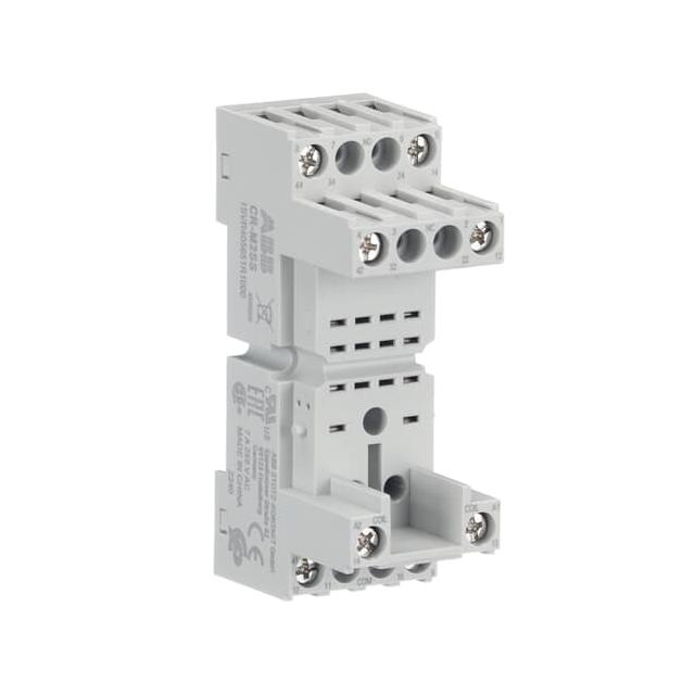 Podstawka CR-M2SS, do przekaźników 2 stykowych CR-M 1SVR405651R1000 ABB