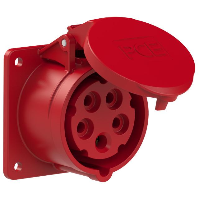 GNIAZDO TABLICOWE PROSTE TWIST  16A 400V 3P+Z+N 75x75mm  IP44