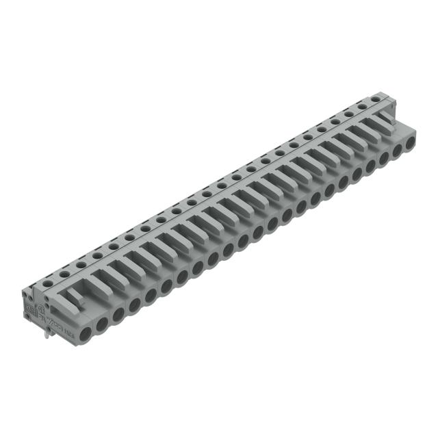 MCS-MIDI Classic gniazdo kątowe 23-bieg. szare raster 5 mm /10szt./ WAGO