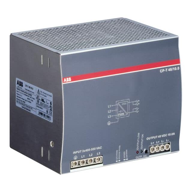 Zasilacz impulsowy CP-T 48/10.0 wej: 3x400-500VAC wyj: 48VDC/10.0A