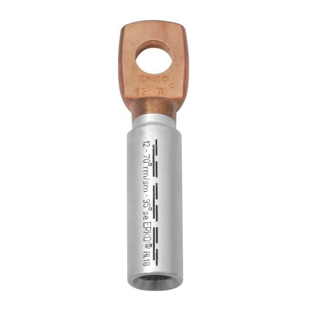 Końcówka oczkowa szczelna Al-Cu aluminium miedź ACK 16-240 ACK_16-240/1 ERKO