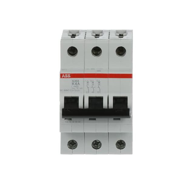 S203-K4 Wyłącznik nadprądowy 6kA 3P K4A 2CDS253001R0337 ABB