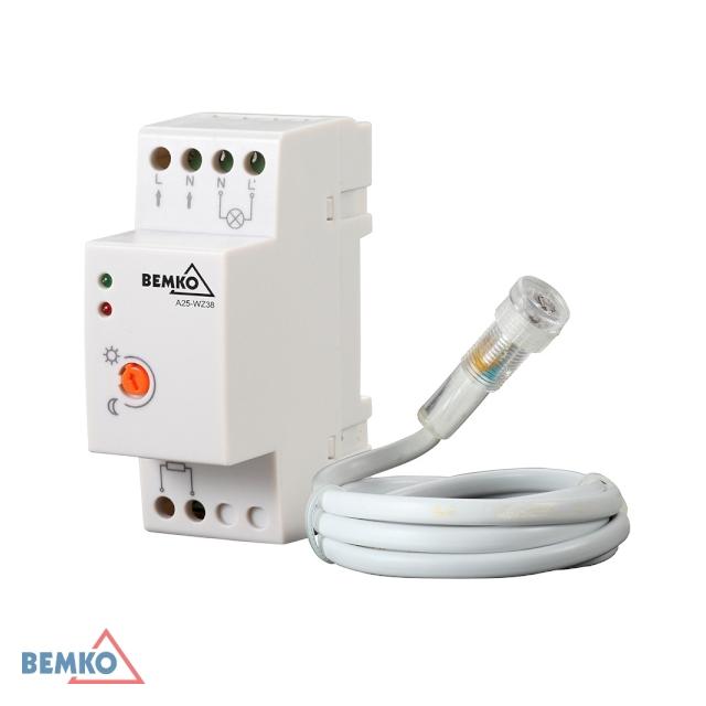 WYŁĄCZNIK ZMIERZCHOWY 20A 2-100 LUX Z SONDĄ