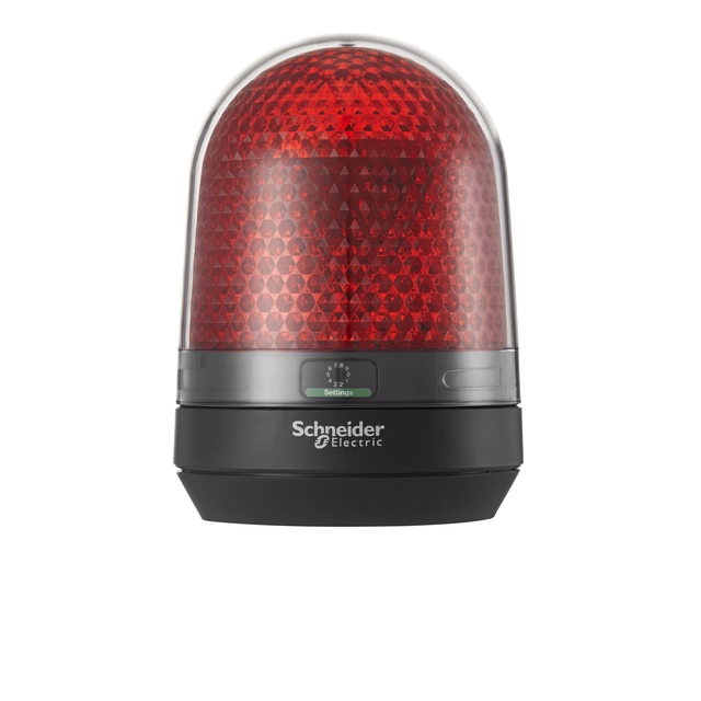 Harmony XVR Sygnalizator świetlny bez brzęczka czerwony fi100 zintegrowany LED 100-230V AC XVR3M04 Schneider