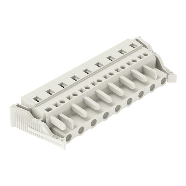 Gniazdo MCS‑MIDI Classic 9‑biegunowe jasnoszare raster 7,5mm 721‑209/037‑000 /25szt./ WAGO