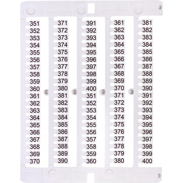 Oznacznik 351 do 400 (100 szt.) ES-NU0851351 003903084 ETI