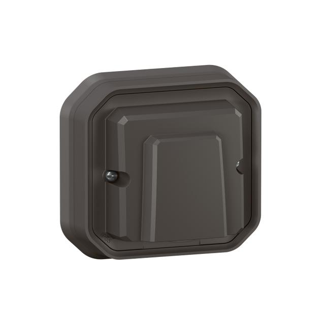 NOWE PLEXO - WYJŚCIE KABLOWE Z ZACISKIEM KOMPLET PODTYNKOWY 20A-230V ANTRACYT 069899L LEGRAND