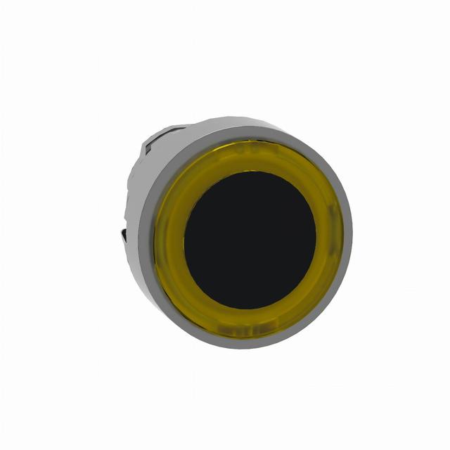 ZB4 ŻÓŁTY PODŚW. LED PUSH BUT. PŁASKI ZB4BW983 Schneider