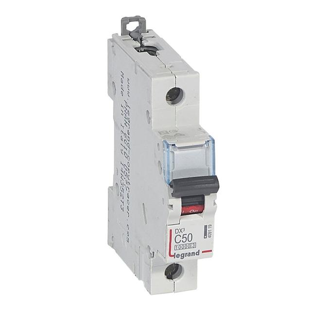 Wyłącznik Nadprądowy S 311 1P C50A 10000A DX3 409119 LEGRAND