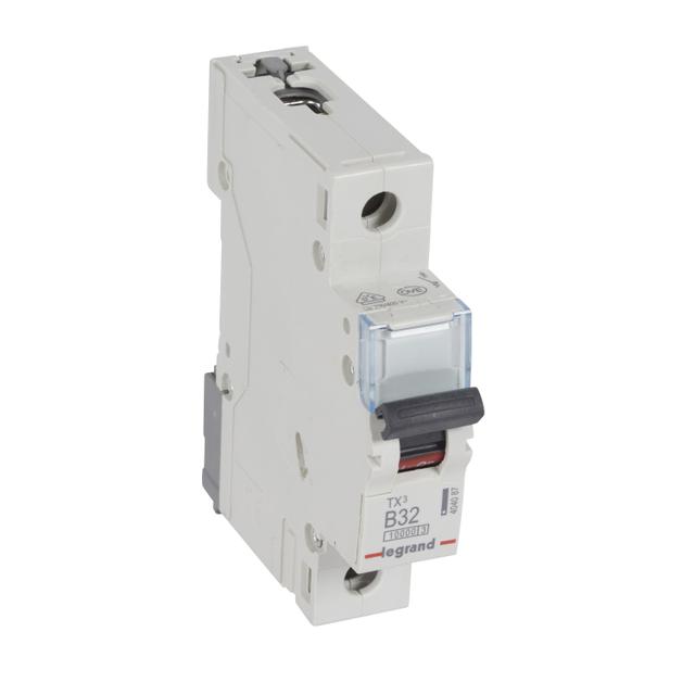 WYŁĄCZNIK NADPRĄDOWY S 311 1P B 32A 10000A SERII TX3, Legrand