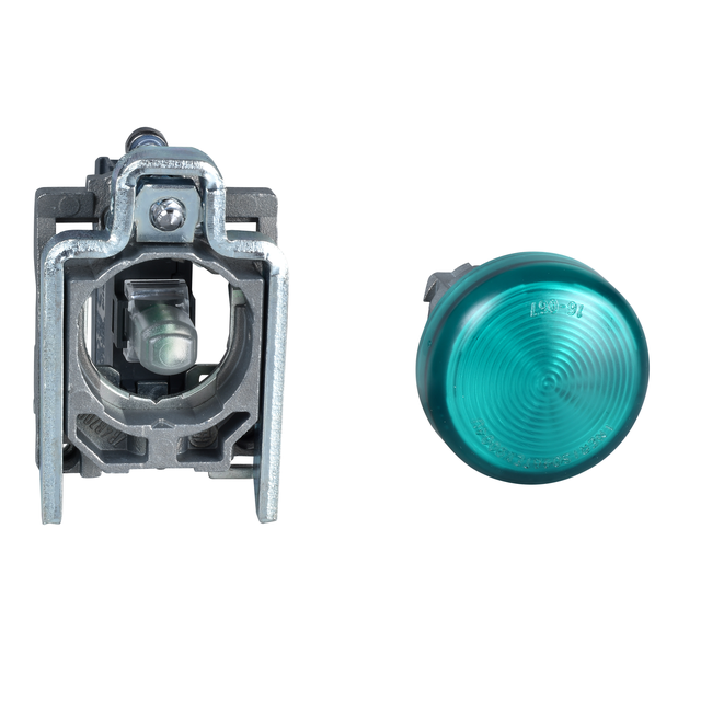 Harmony XB4 Lampka sygnalizacyjna zielona LED 230/240V metalowy