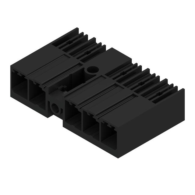 SV 7.62HP/05/90MSF3 3.5SN BK BX Wtyki PCB (złącza płyty), 7.62 mm, Liczba biegunów: 5, kąt odejścia: 90° /36szt./ 1048700000 WEIDMÜLLER
